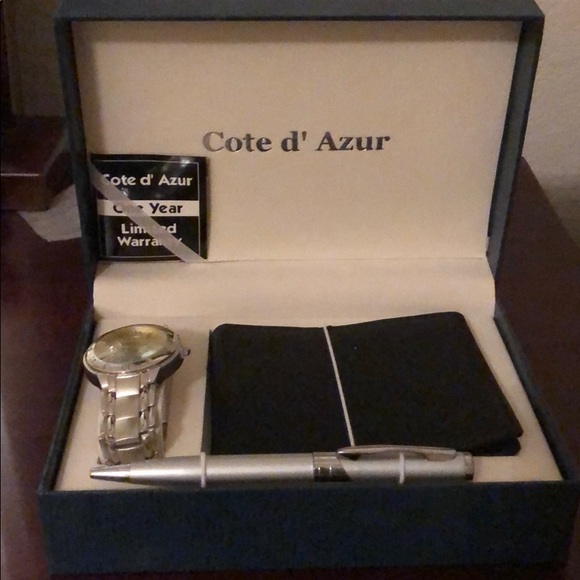 Watch wallet and pen cote d’ Azur NWOT - Picture 1 of 4